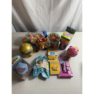 12 Mixed Toys Lot Scented Yum Yumz Cookeez Slime Kinetic Sand Games New